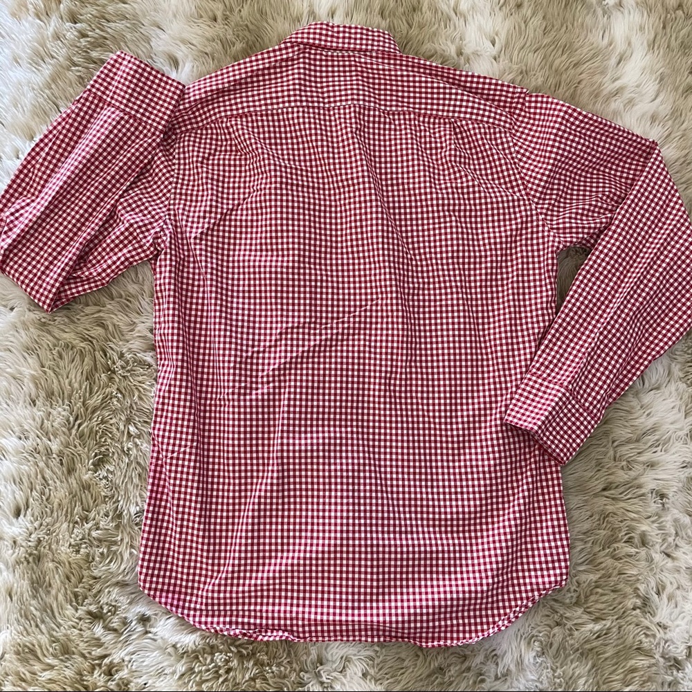 J Crew Gingham Classic Button down shirt. - Picture 4 of 4